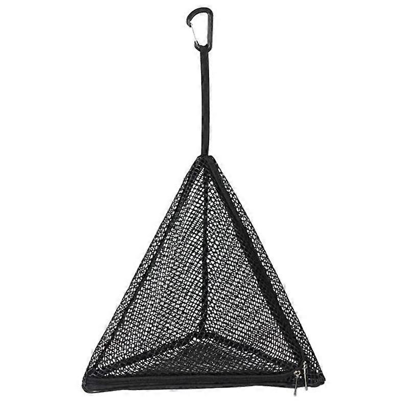 Bag Lightweight Net Bag Outdoor Triangle Drying Storage Net Bag Clasp And Lanyard Portable Durable Storage M