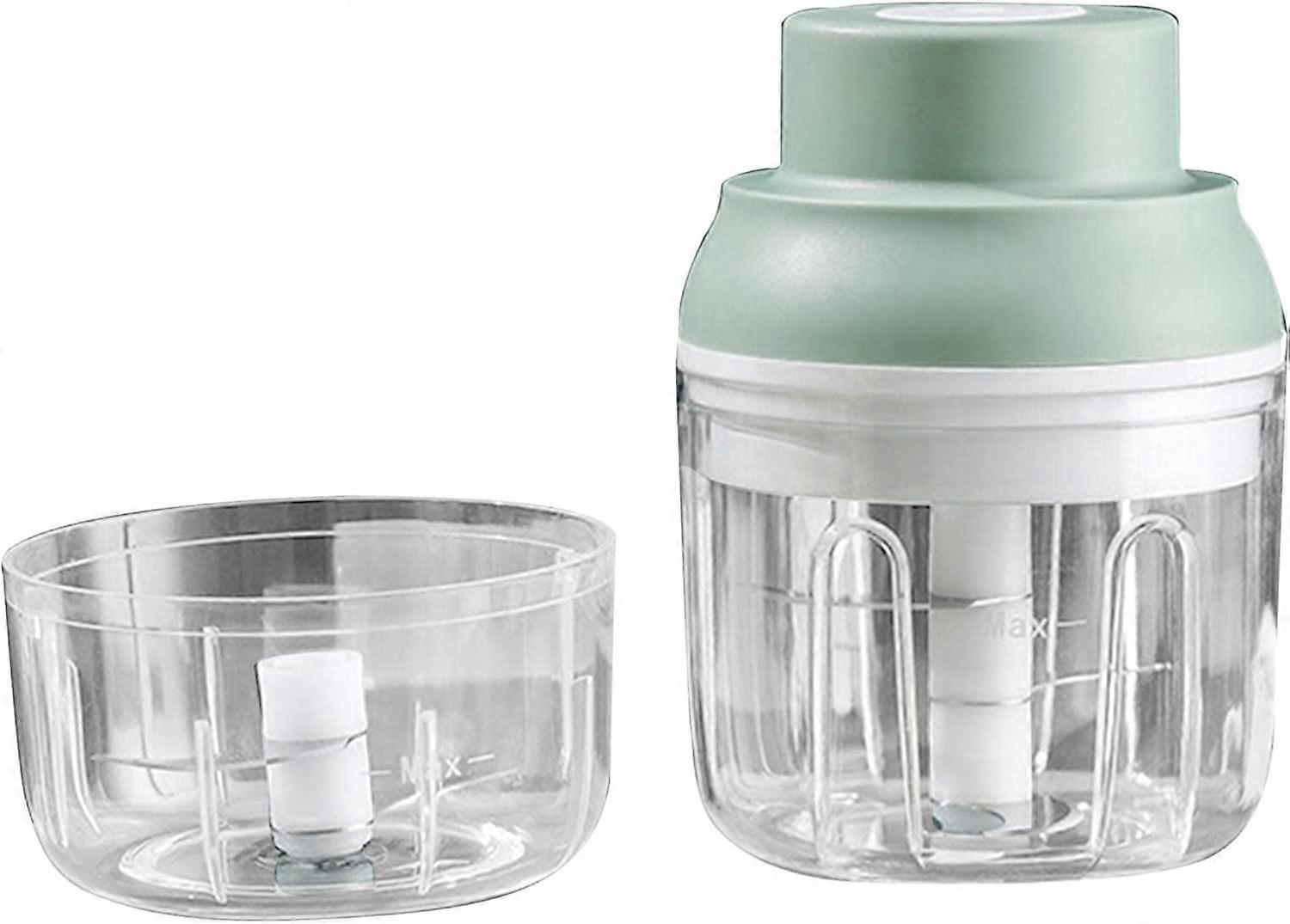 Electric Garlic Grinder Electric Food Processor, 100+250ML