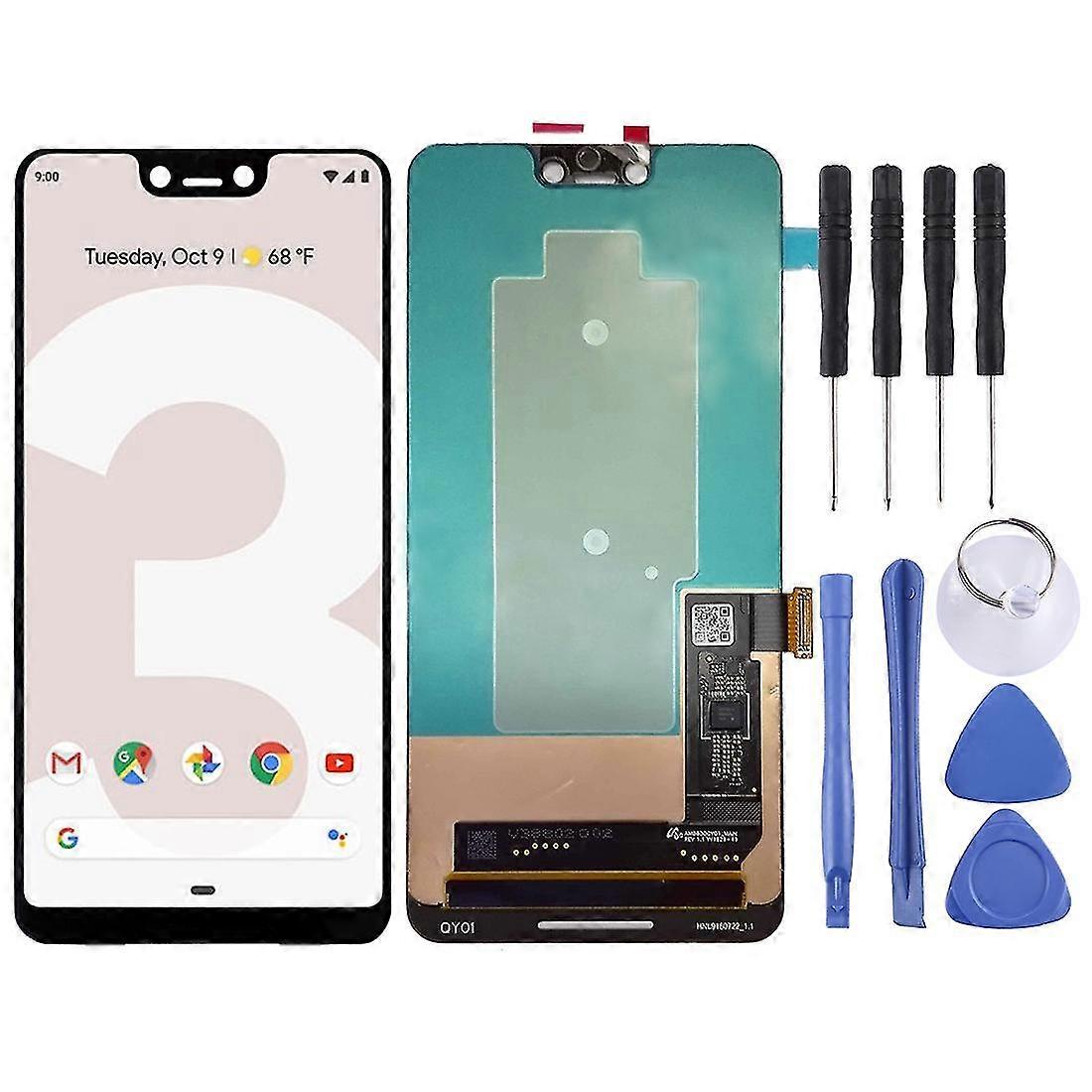 Oem Lcd Screen For Google Pixel 3 Xl With Digitizer Full Assembly (black)