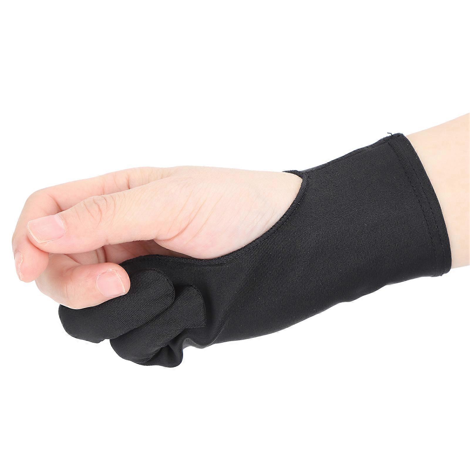 2Finger Malen Handschuhe Skizze Schreiben Elektronischer Bildschirm Anti-Mistouch Fouling Schweiß schmutzig (M)