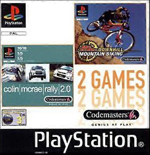 Colin McRae Rally 2.0  No Fear Downhill Mountain Biking - PlayStation One - PAL - New & Sealed
