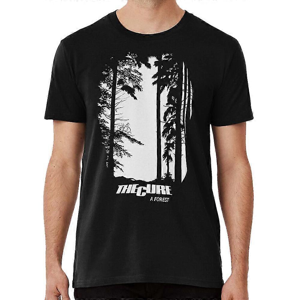 The cure a forest Crew Neck T-Shirt robert smith goth