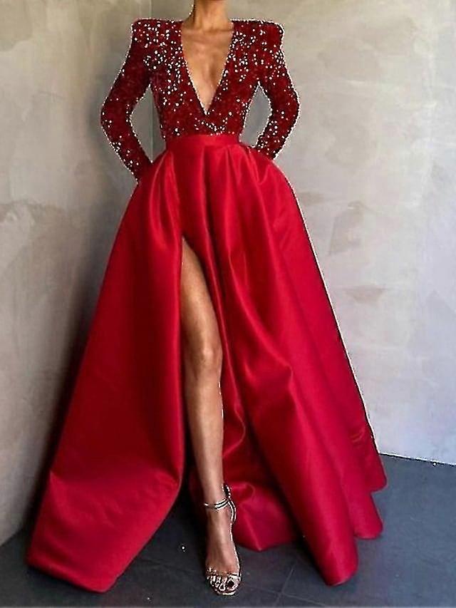 Vrouwen Party Jurk Pailletten Jurk Cocktail Jurk Lange Jurk Maxi