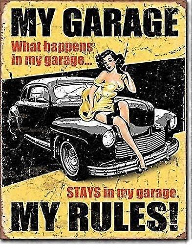 Tin Sign Caterpillar Metal Sign Shop Garage Tractor Heavy Equipment Sign Tin Sign 8x12 Inch OR 12x16