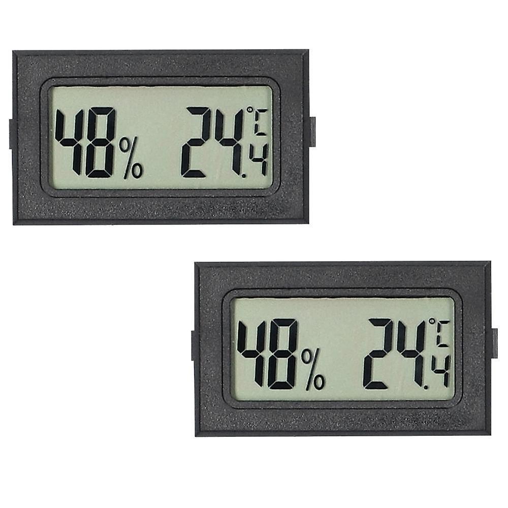 Mini thermomètre hygromètre grand nombre Fahrenheit écran LCD température numérique QGE