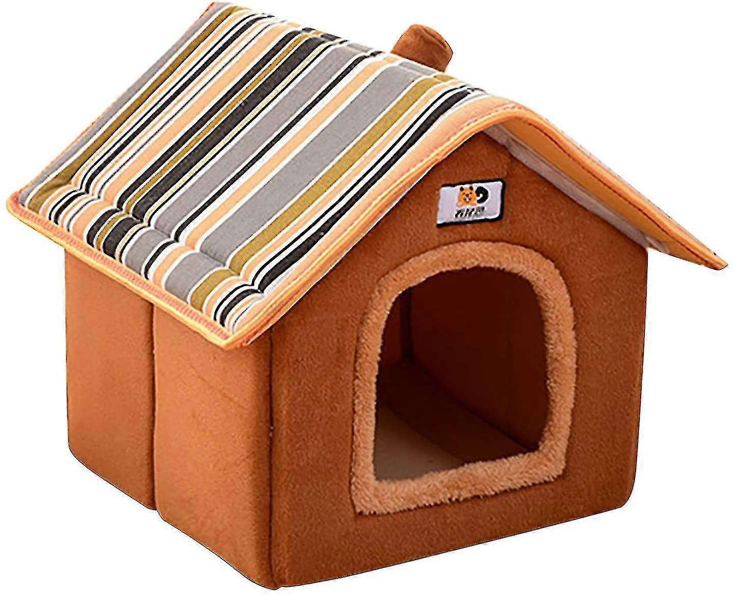 ペットの取り外し可能で洗える犬小屋の猫の家、中小規模のための防水犬小屋