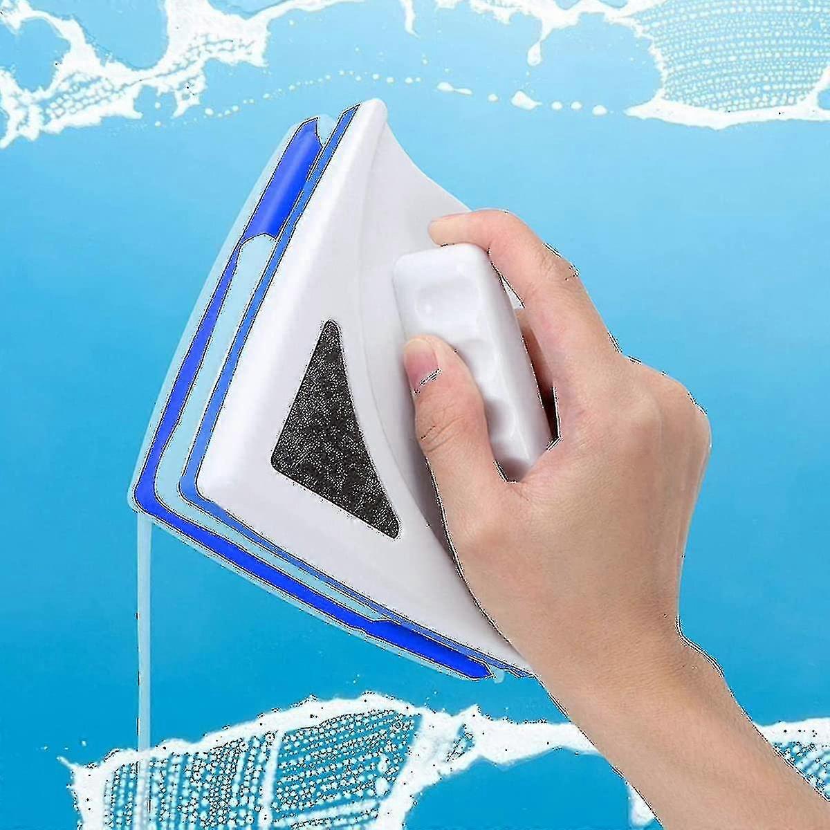 Double-sided Magnetic Window Brush, Window Wiper, 3-8mm Thick