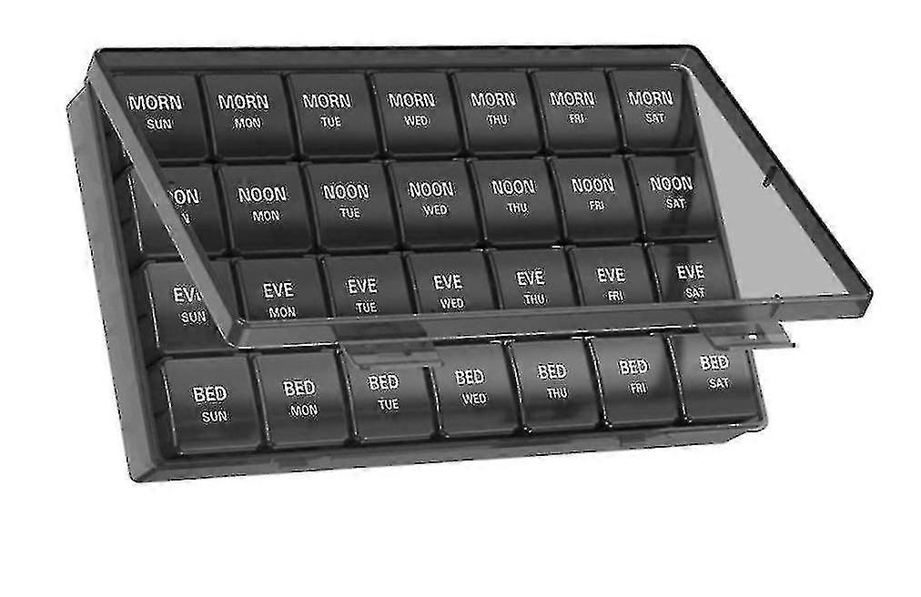 Weekly Weekly Pill Izer, Pill Case - Lar 28 Day Pill Box