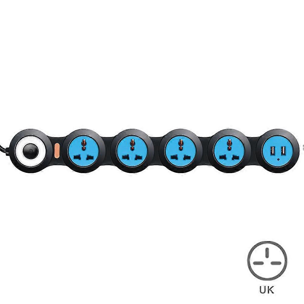 Multi Function Charging Strip 180 Degrees Rotation Flexible Socket for Home Office