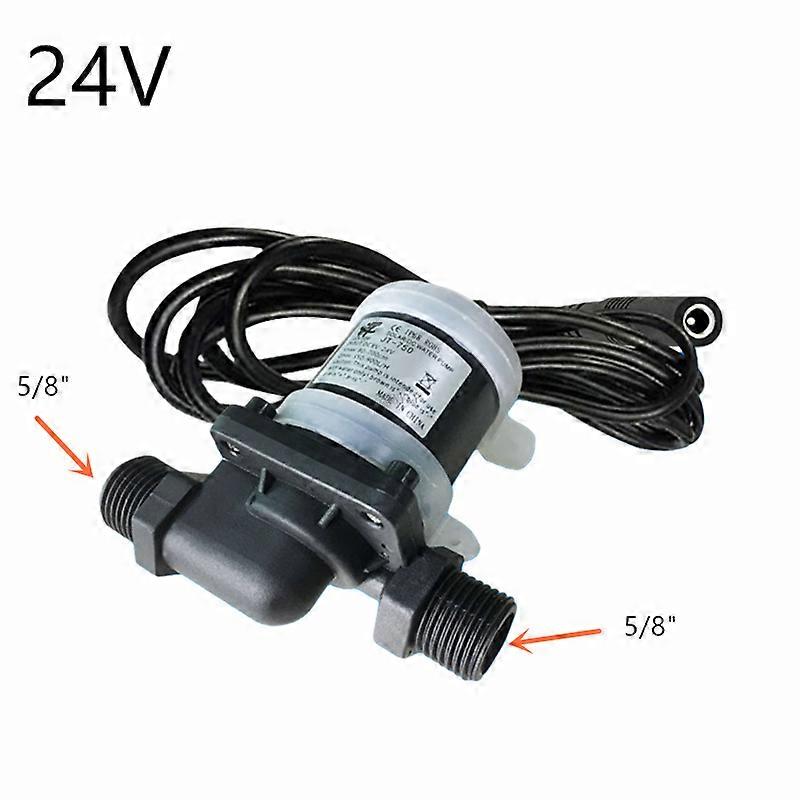 JT-750D DC 12V αντλία νερού χωρίς ψήκτρες αντλία μηχανών 1/2'' 5/8'' Νήμα Max 7M 900L/H Εξαιρετικά ήσυχο πλύσιμο αυτοκινήτων Gardon χρησιμοποιώντας αντλία