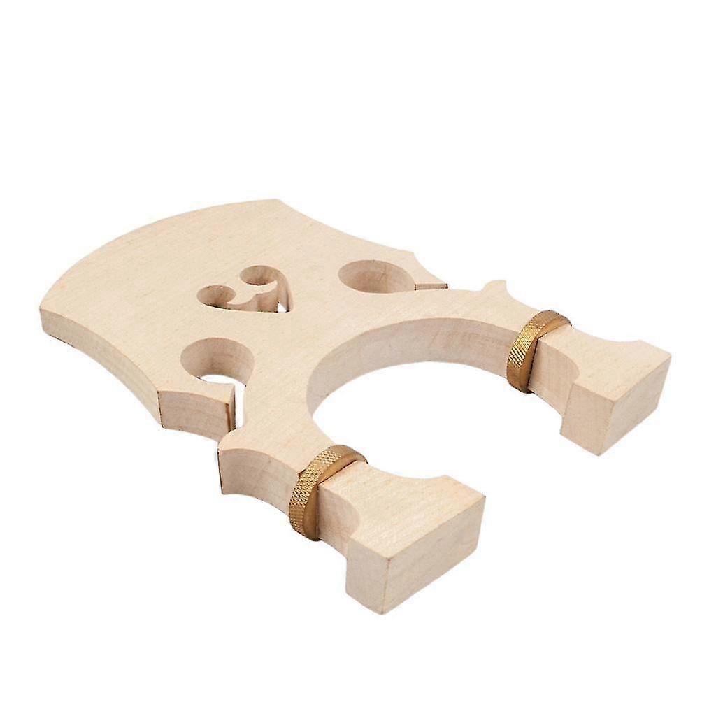 4/4 Size Adjustable Double Bass Bridge - Maple Wood