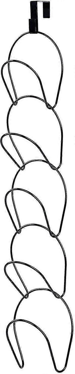 Cap Holder 5 Rings Adjustable Hat Holder Removable Wardrobe Hooks Stackable Hanging Storage Hooks