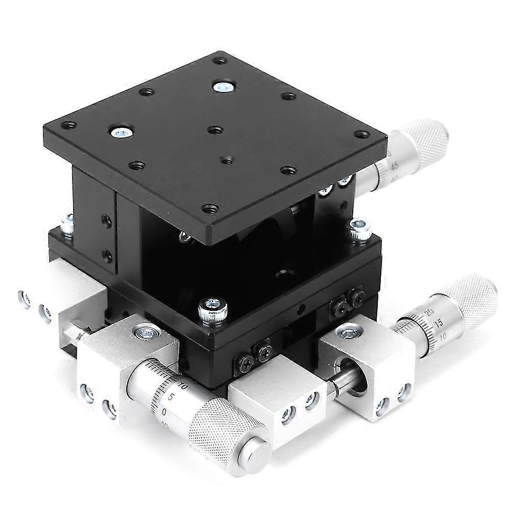 XYZ 3-Axes Manual Linear Stage Trimming Platform Tuning Sliding Table - LD60-LM, 60 x 60mm