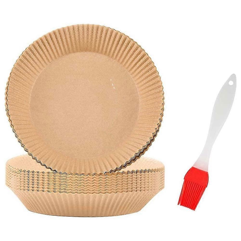 Disposable Paper Liner, Parchment Paper Liners Non-stick Disposable For Baking Roasting Brown