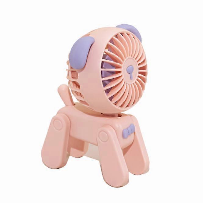 USB Desk Fan Portable Mini Puppy Dog Desk Fan Table Fan