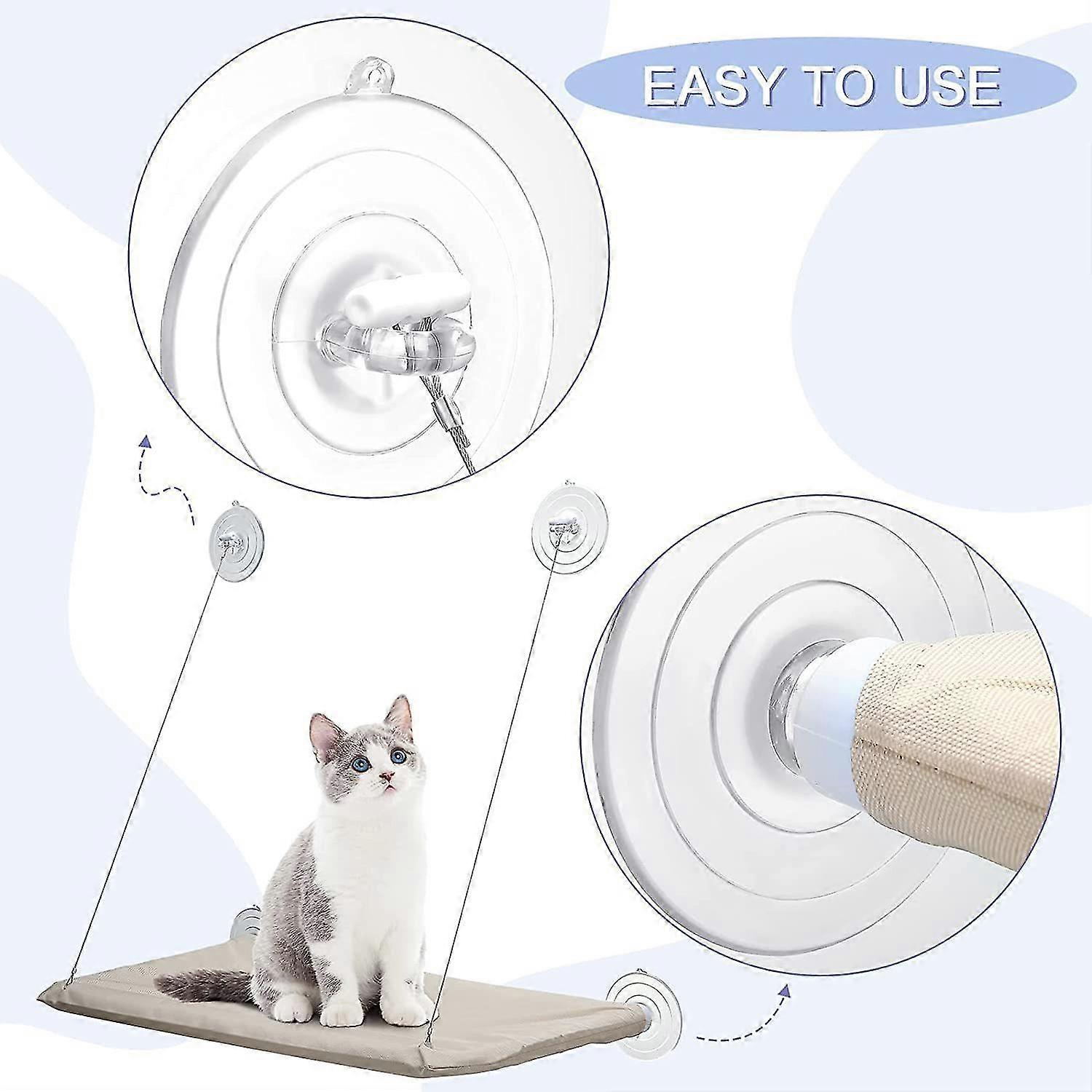 8 Pcs Suction Cups Cat Window Perch Cat Window Hammock Replacement