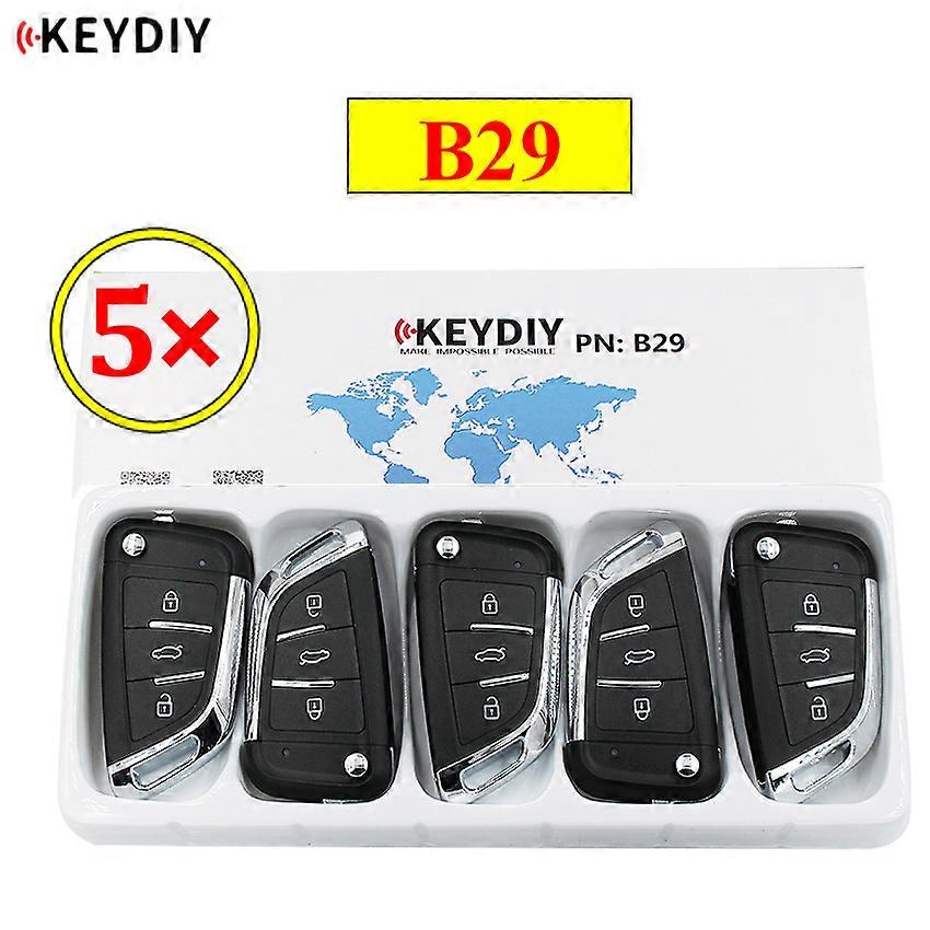 5pcs/lot KEYDIY B series B29 3 button universal KD remote control for KD200 KD900 KD900+ URG200 KD-X2 mini KD for BMW style