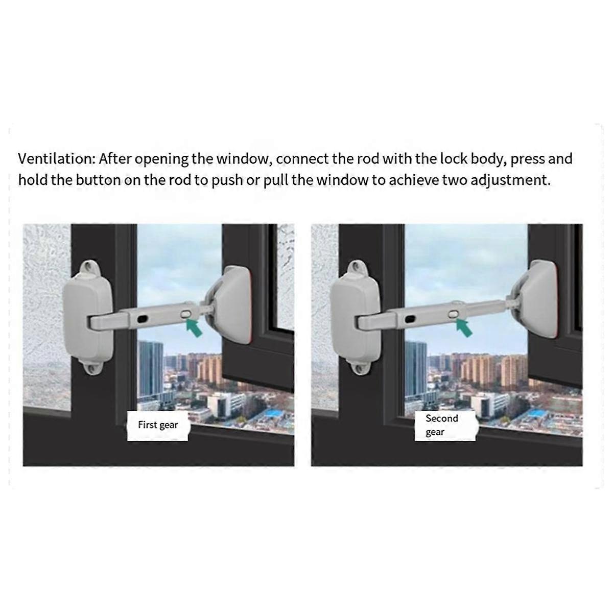 Restriction De Fenêtre à L'épreuve Des Enfants Pour Cadres De Fenêtre