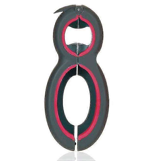 6-en-1 Multifonctionnel Corkscrew Can et Corkscrew Cap Seal Remover