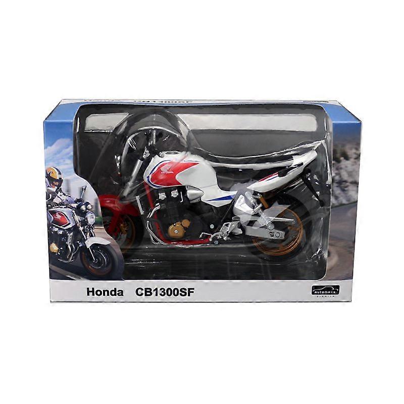 لعبة دييكاست المعادن دراجة نارية نموذج 1:12 هوندا CB1300SF الكلاسيكية خمر مجموعة التعليمية هدية للطفل الأصلي