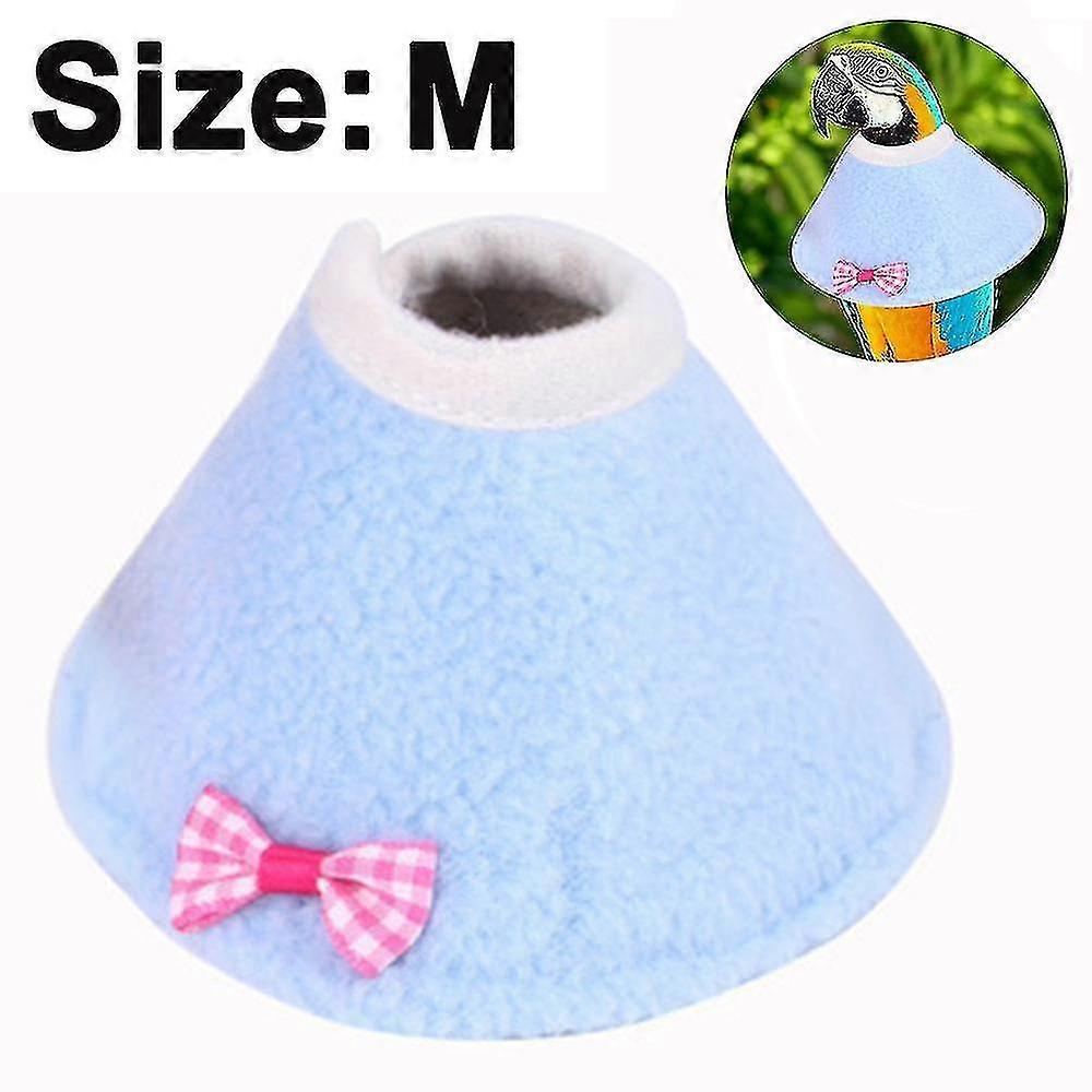 Pet Bird Collar Adjustable Recycling Collar Decoration To Anti Biting