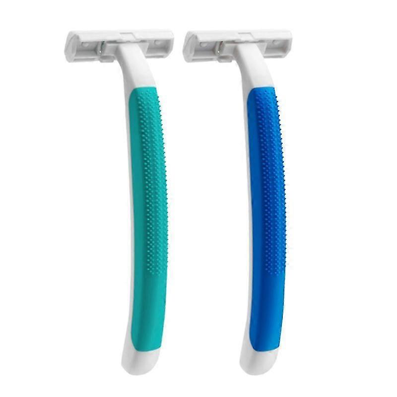 50 Pcs High Quality Head Beard Sensitive Shavers Disposable Razors Twin ...