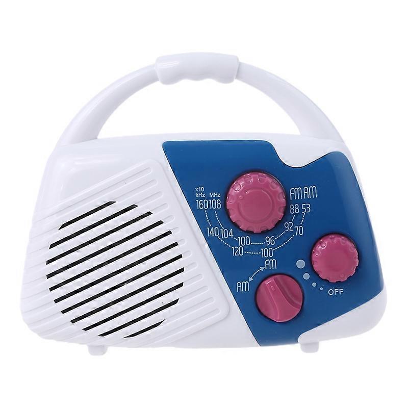 AA Battery Powered Adjustable Volume Shower AM FM Radio Waterproof Hanging Radio With Speaker