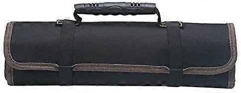 Portable 22 Pockets Empty Tool Pouch, Tool Pouches, Tool Organizer, 600D Oxford Cloth Roll-Up Toolkit Bag/Case/Pouch (Without Tools)