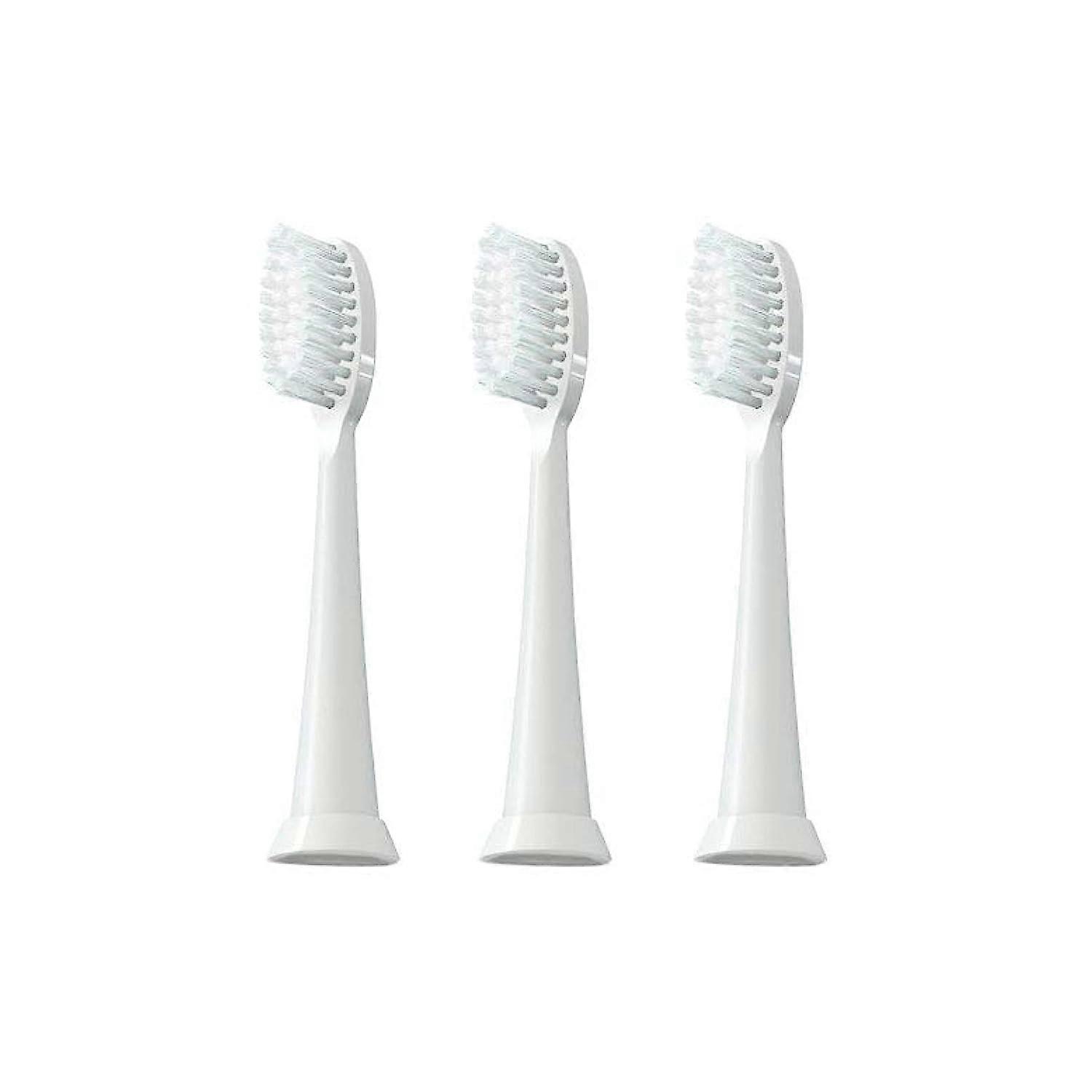 Electric Toothbrush Replacement Head, 3 Pack, White
