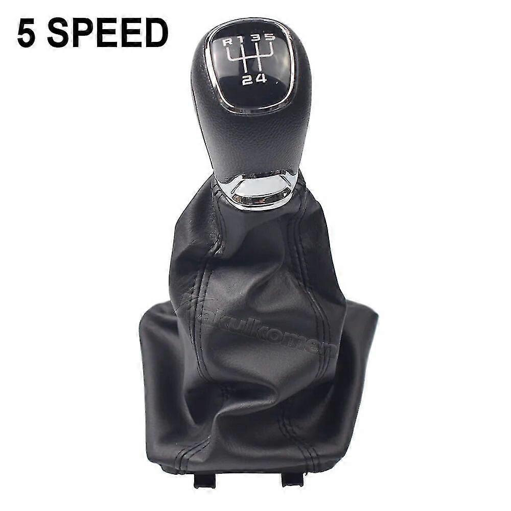 For Skoda Octavia A5 A6 2004-2012 Car Gear Shift Knob Gearstick Gaiter Boot Kit Shifting Knob Cover