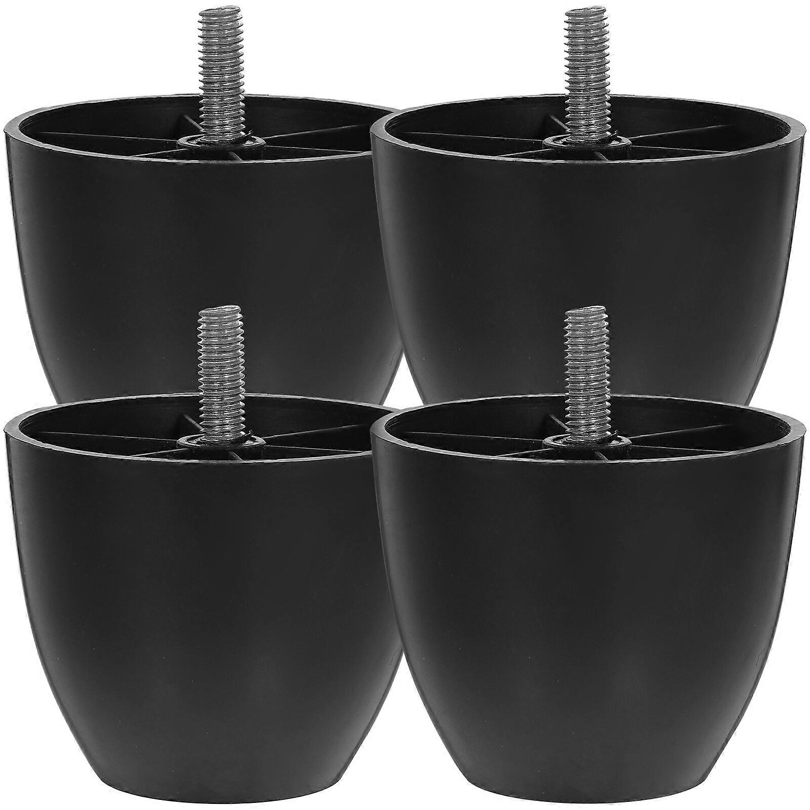 4pcs πόδι καρέκλας ποδιών καναπέδων ποδιών καθεδρών ποδιών αντικατάστασης επίπλων για το γραφείο