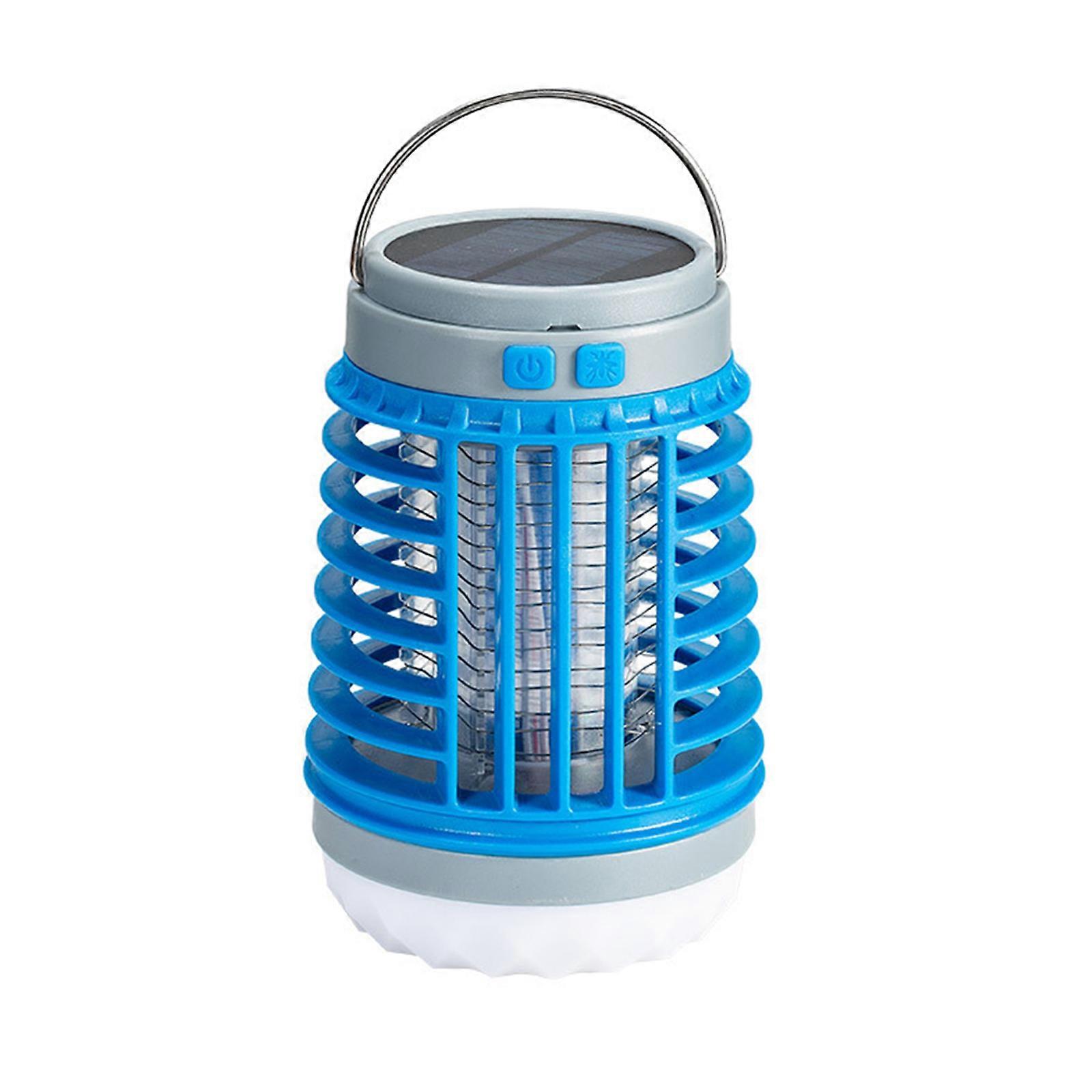 Solar USB Mosquito Killer Light Elektrisk Trap Lampe Fly Bug Zapper Pest Control