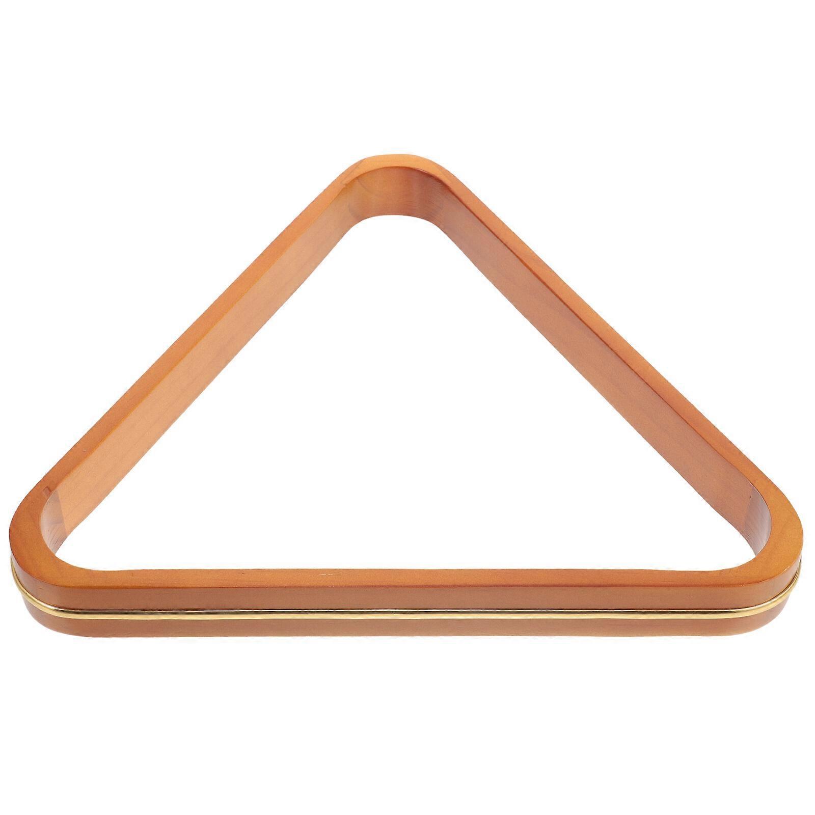 Grille de billard en bois Triangle Billard Rack Table Pool Ball Rack Cadre de billard Triangle en bois