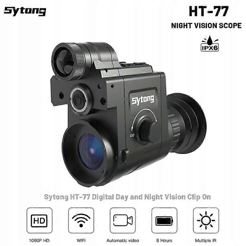 Sytong HT-77 Night Vision with a laser rangefinder