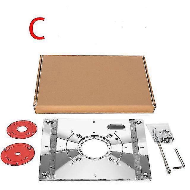 Naiwang Wood Tools Woodworking Multifunctional Plate For Router Work Benches Joinery Tool Planer Woodworking Machine Workbench Table