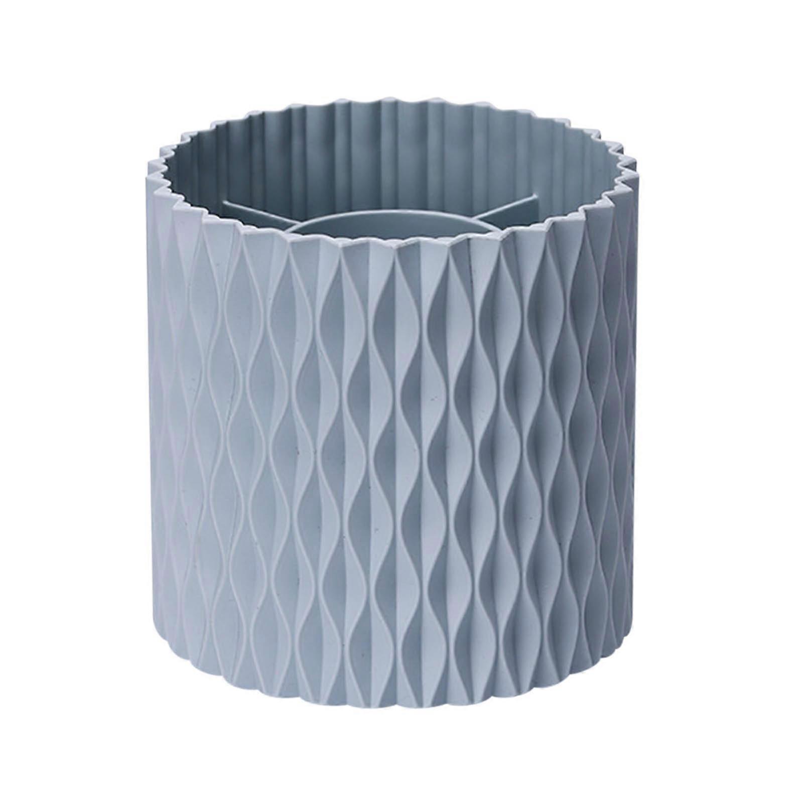 Storage Boxes 360 Rotary Large Capacity Cosmetic Brush Bucket Portable Brush Storage Box_c24070285