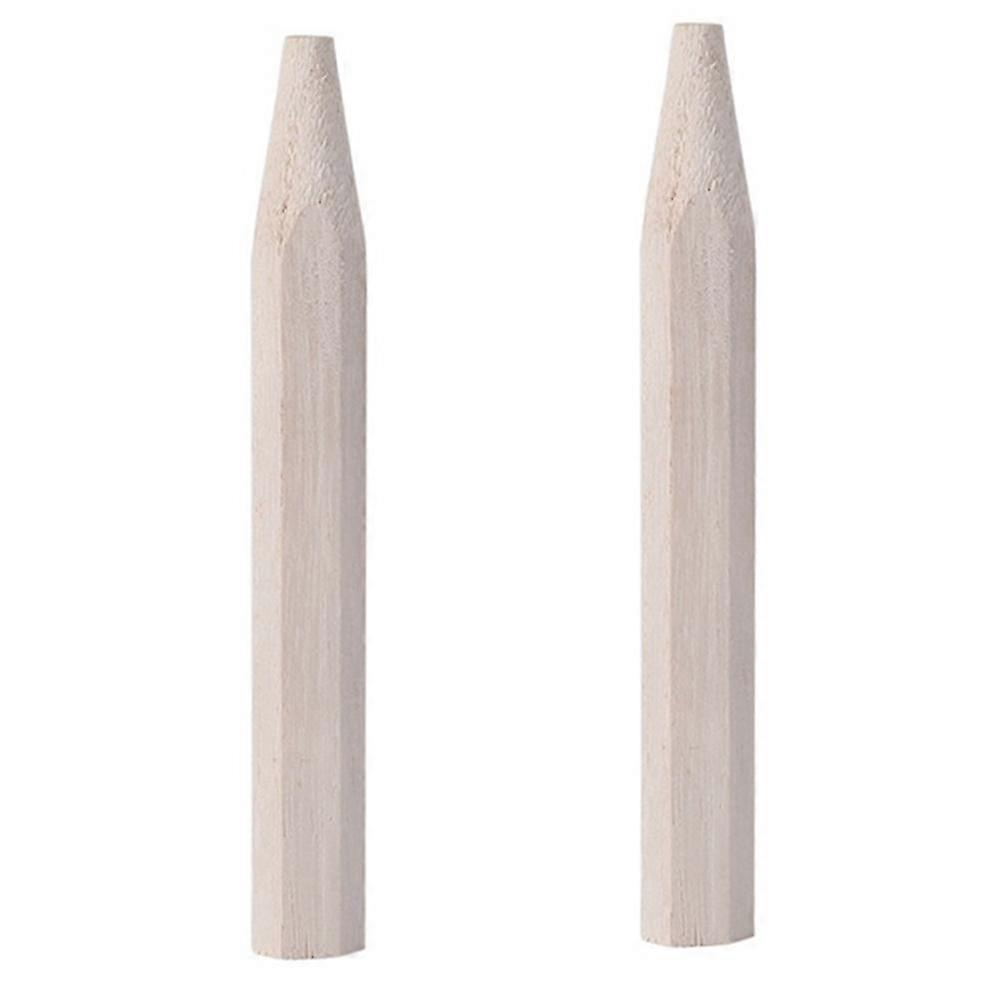 2Pcs Badminton Racket Handle Grip Wooden Badminton Handle Repair of Badminton Racket,G5