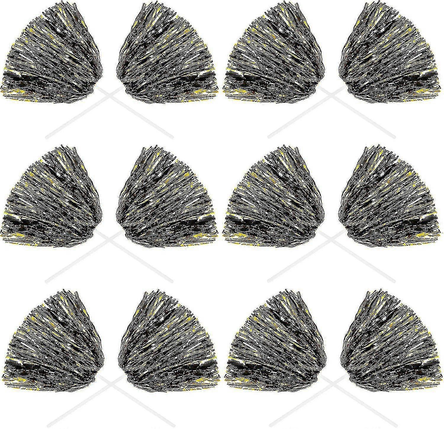 24 Pack Cheerleading Metallic Pom Pom Pom 12 pouces Pom Pom Poms avec bâton