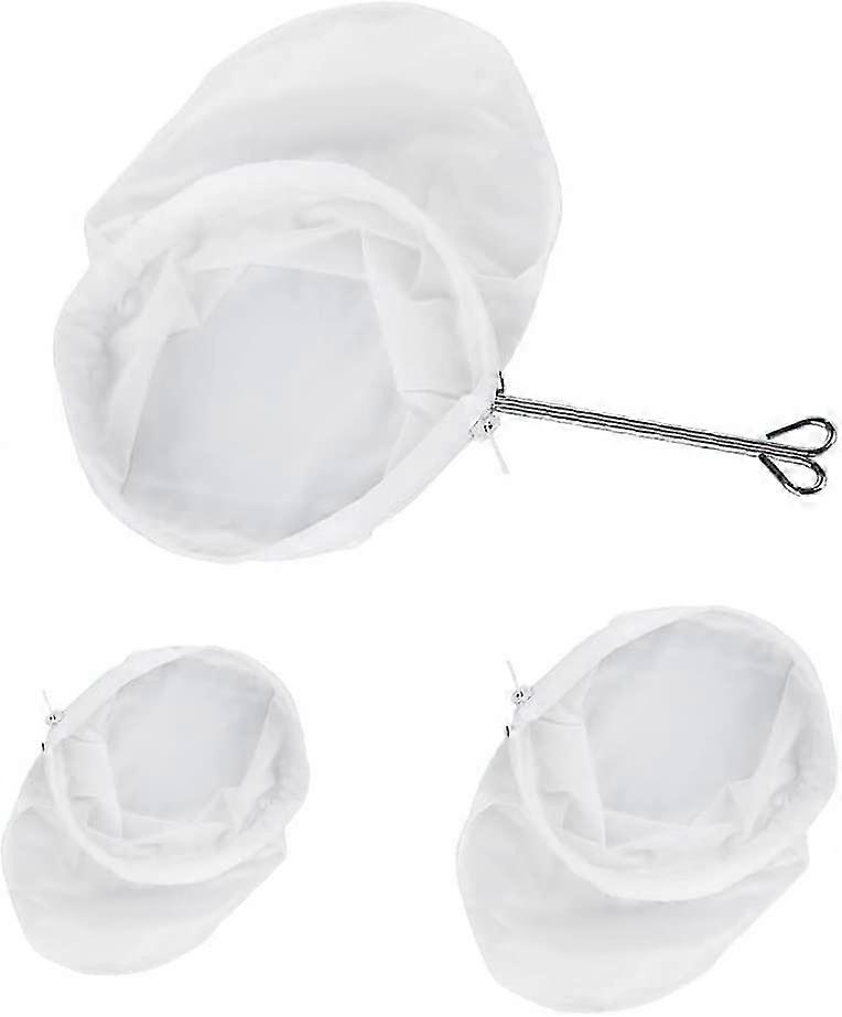 3 Pieces Reusable Coffee Filter Cloth, Removable Strainer for Brewing