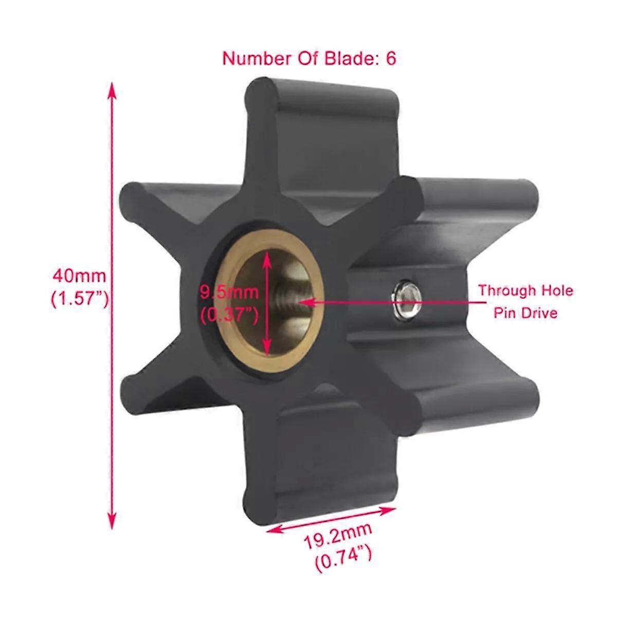 Water Pump Impeller for 104211-42070 104211-42071 FIT