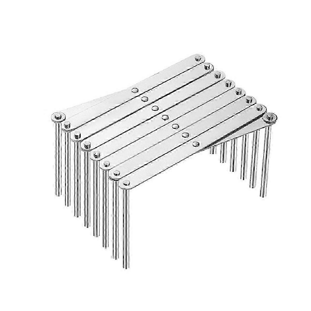 Steaming Rack Adjustable Dish Drying Racks Draining Board Kitchenware Pot Holder Rack Hanging Outdoor Grilling