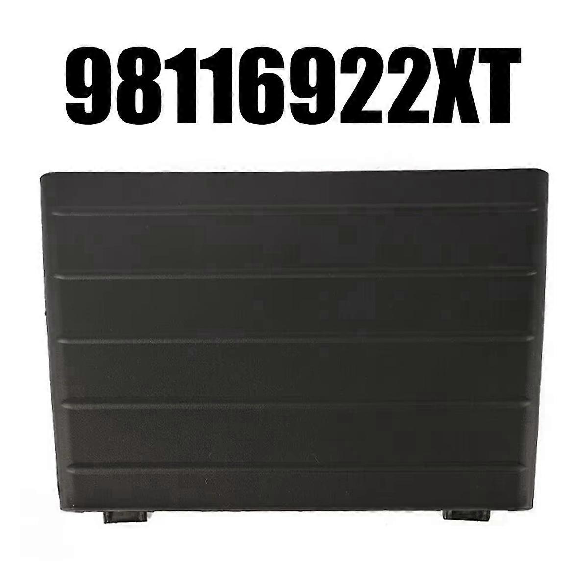 Cubierta De Rejilla Central Para Peugeot 3008 Y 5008 2016-2019 | Número OEM 98116922XT | Color Negro