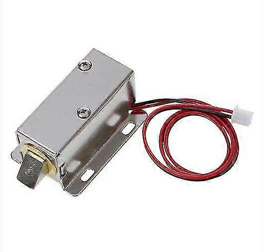 Durable Mini Electromagnetic Solenoid Lock Safety Cabinet Drawer Lock(1pcs)
