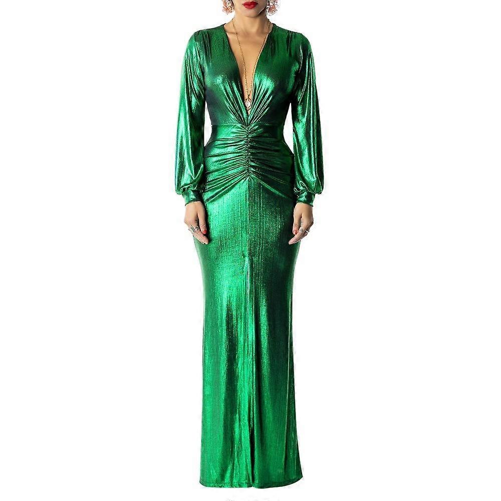 Solid Colour Evening Dress Tight Sexy Women's Dresses