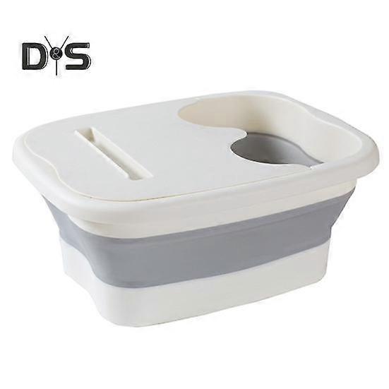 Collapsible Pool Footbath Tray Swimming Pool Folding Footbath Basin Portable Foot Rinse Tub Pool Accessories