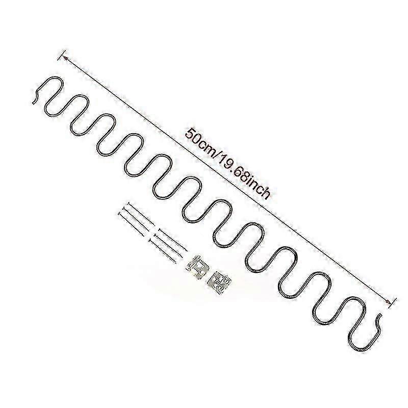 Replacement Sofa Chair Springs Spring With Clips, 45/50/60/65/70cm Long - JS