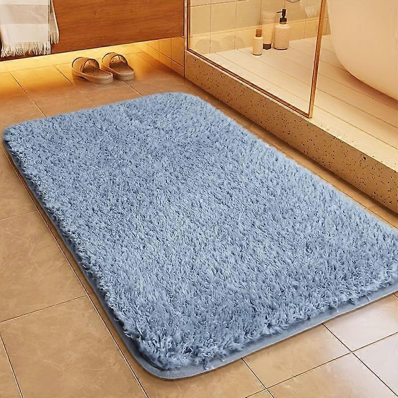 Thickened Bathroom Rug - Soft, Plush, Hypoallergenic, Non-Slip, Absorbent Floor Mat - Ideal for Living Room, Bedroom, Shower, Tub, and Bathroom Floor