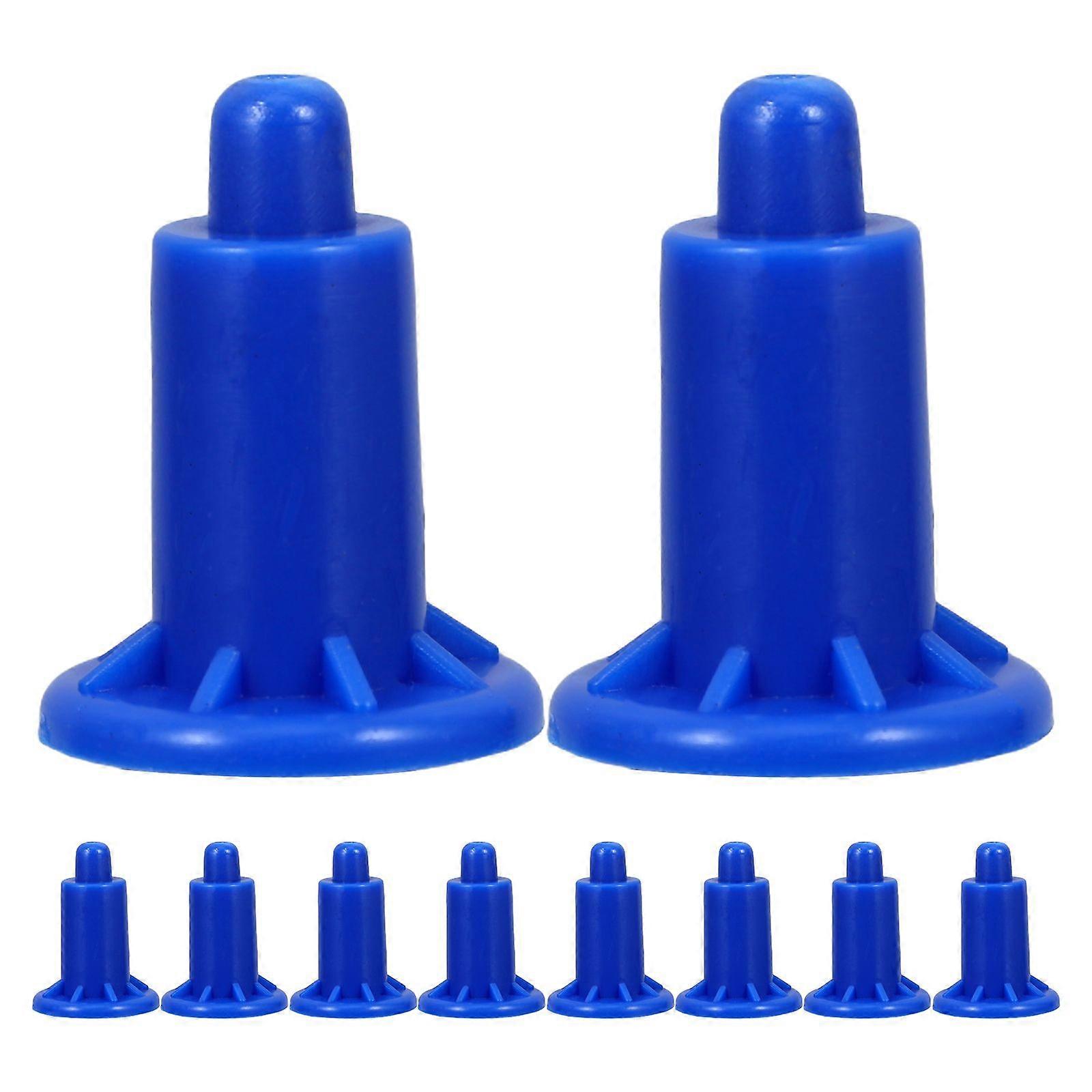 10 pieds en plastique pour balances électroniques durables et résistants à l’usure assurent l’équilibre et la précision fournissent un support stable pour diverses échelles de prix