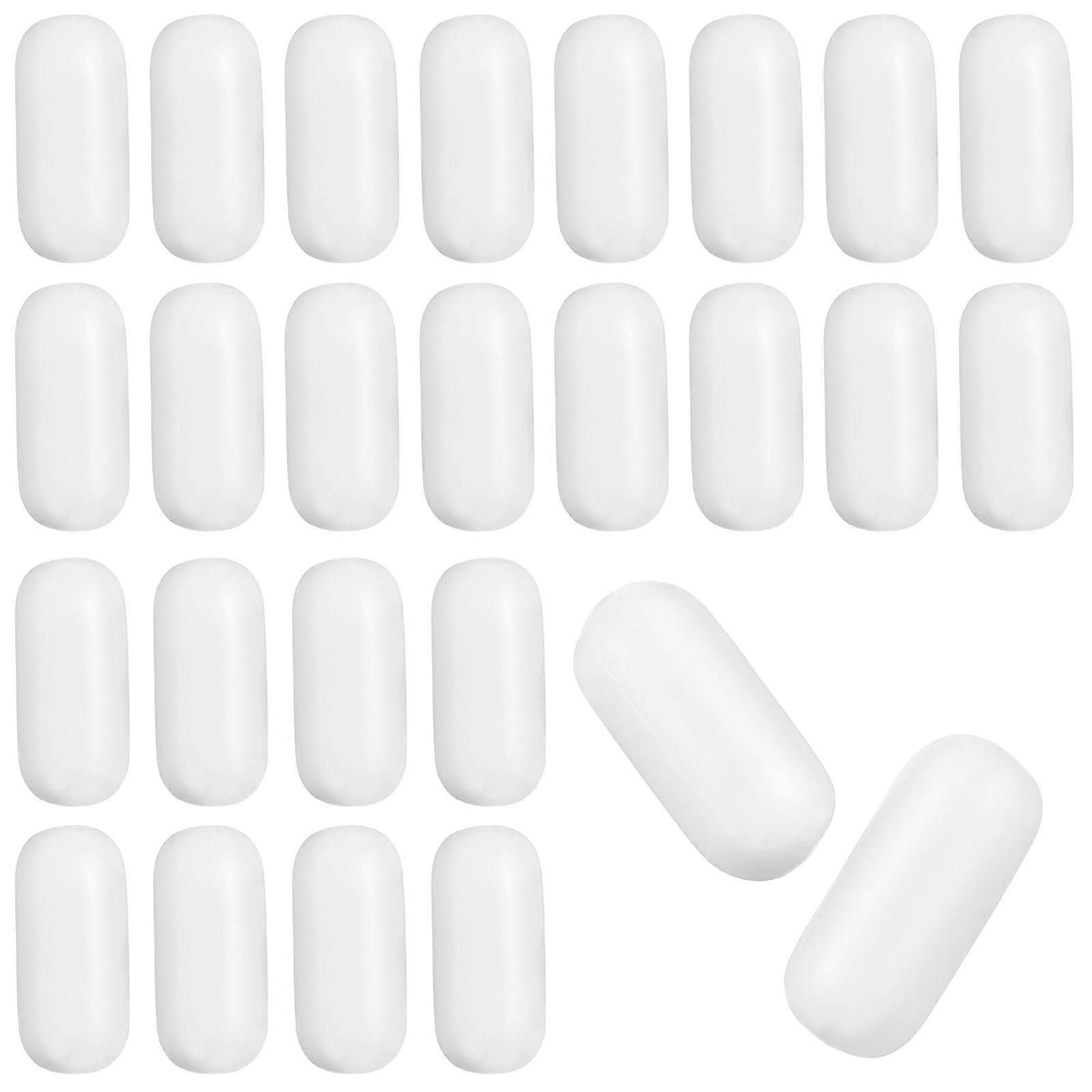 25pcs μαγνητικός αναδευτήρας αναδευτήρας Ανακατέψτε τους φραγμούς που ανακατεύουν τους λευκούς φραγμούς ράβδου ανακάτεμα
