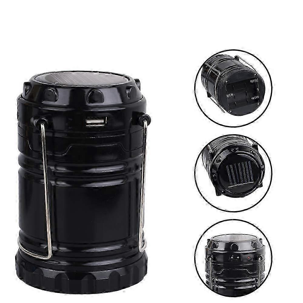 LED Lantern Solar Camping Lantern  Lightweight Collapses Survival